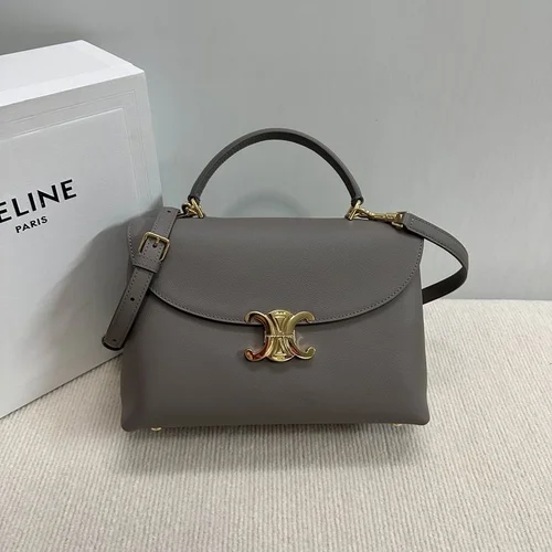 Celine Original Women's Handbag Authentic Triomphe Canvas Luxury