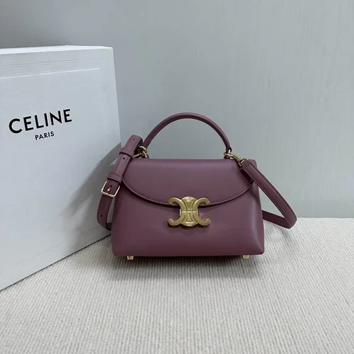 Celine Original Women's Handbag Authentic Triomphe Canvas Luxury