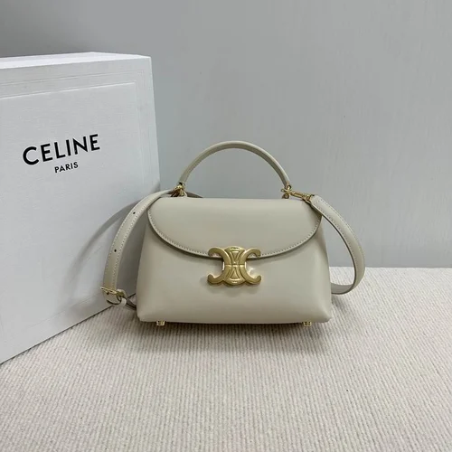 Celine Original Women's Handbag Authentic Triomphe Canvas Luxury