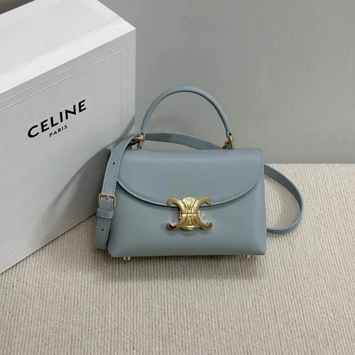 Celine Original Women's Handbag Authentic Triomphe Canvas Luxury