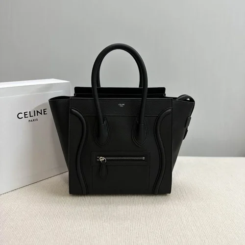 Celine Original Women's Handbag Authentic Triomphe Canvas Luxury