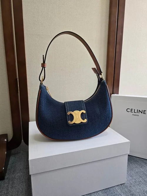Celine Ava Original Medium Shoulder Bag Authentic Luxury Leather