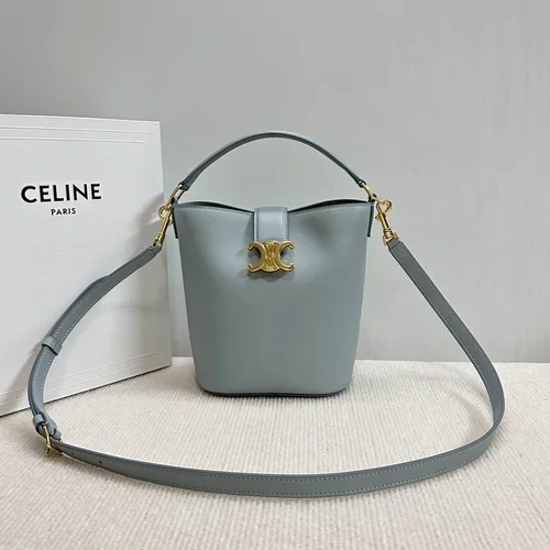 Celine Original Bucket Bag Authentic Triomphe Canvas Luxury