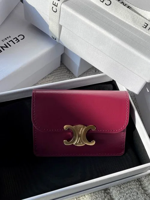 Celine Purse Original Wallet Authentic Luxury Leather