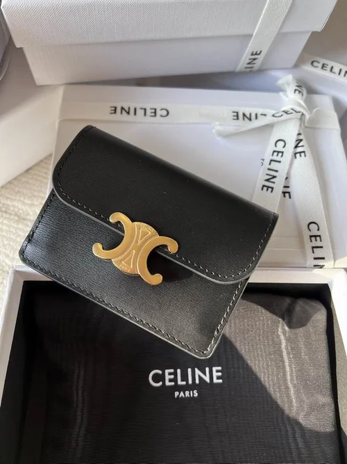 Celine Purse Original Wallet Authentic Luxury Leather