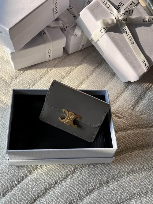 Celine Purse Original Wallet Authentic Luxury Leather