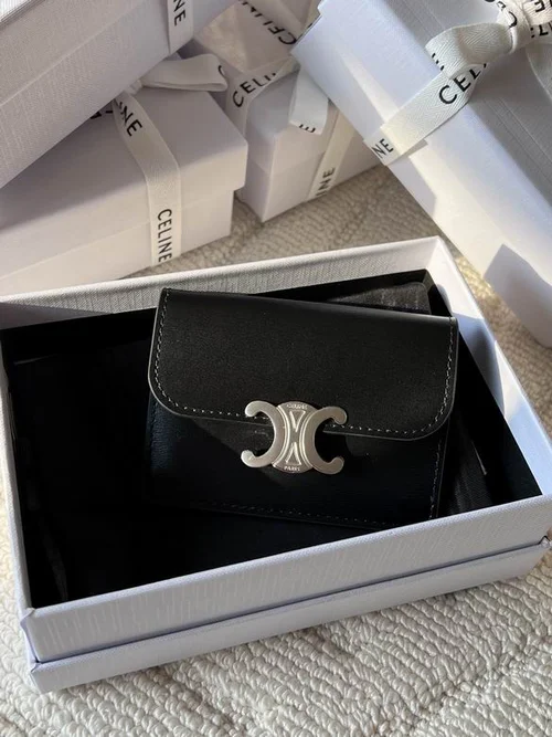 Celine Purse Original Wallet Authentic Luxury Leather