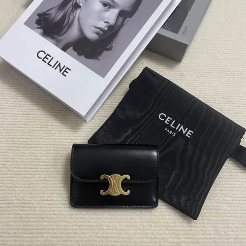Celine Purse Original Wallet Authentic Luxury Leather