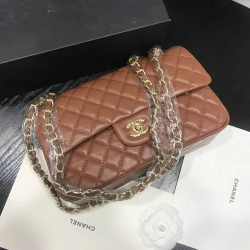 11 Chanel Classic Flap Bag Medium Women Luxury Quilted Caviar