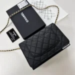 11 Chanel Wallet On Chain WOC Women Luxury Caviar Leather