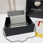 11 Chanel Wallet On Chain WOC Women Luxury Caviar Leather