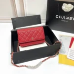 11 Chanel Wallet On Chain WOC Women Luxury Caviar Leather