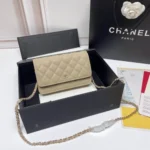 11 Chanel Wallet On Chain WOC Women Luxury Caviar Leather