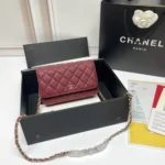 11 Chanel Wallet On Chain WOC Women Luxury Caviar Leather