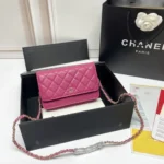 11 Chanel Wallet On Chain WOC Women Luxury Caviar Leather
