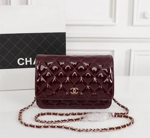 11 Chanel Wallet On Chain WOC Women Luxury Caviar Leather