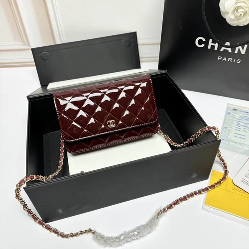 11 Chanel Wallet On Chain WOC Women Luxury Caviar Leather