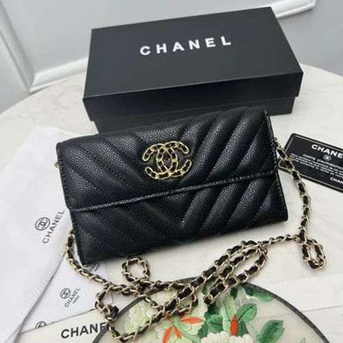11 Chanel Women's Wallet On Chain Luxury Lambskin Designer