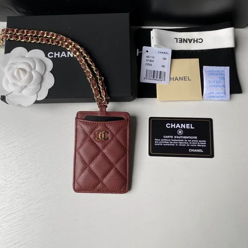 11 Chanel Women's Wallet On Chain Luxury Lambskin Designer