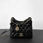 11 Chanel Hobo Bag Medium Women Luxury Quilted Calfskin