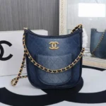 11 Chanel Hobo Bag Medium Women Luxury Quilted Calfskin