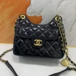 11 Chanel Hobo Bag Medium Women Luxury Quilted Calfskin