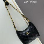 11 Chanel Hobo Bag Medium Women Luxury Quilted Calfskin