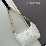 11 Chanel Hobo Bag Medium Women Luxury Quilted Calfskin