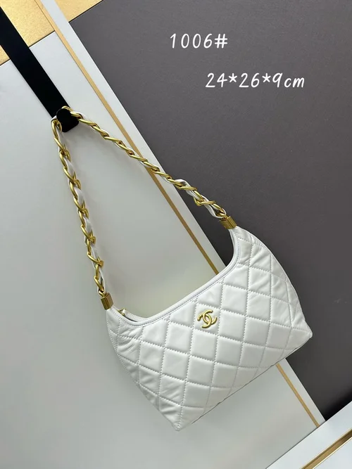 11 Chanel Hobo Bag Medium Women Luxury Quilted Calfskin