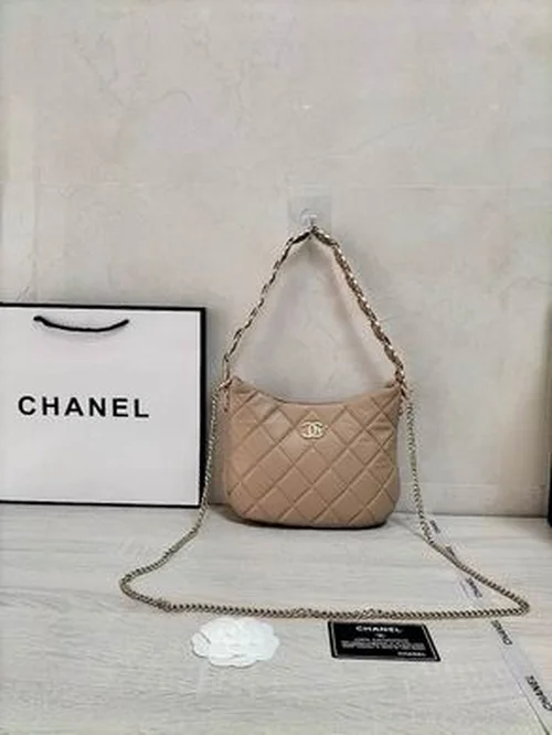 11 Chanel Hobo Bag Medium Women Luxury Quilted Calfskin