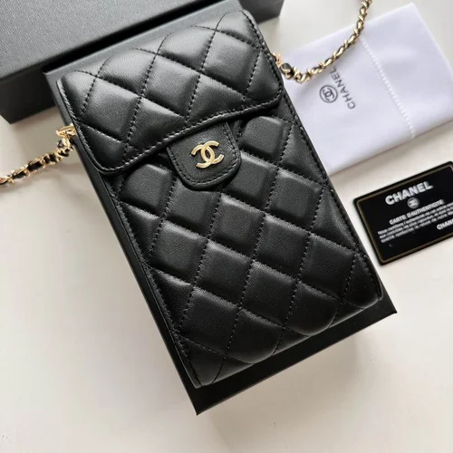 11 Chanel Cell Phone Bag Mini Crossbody Women Luxury Lambskin