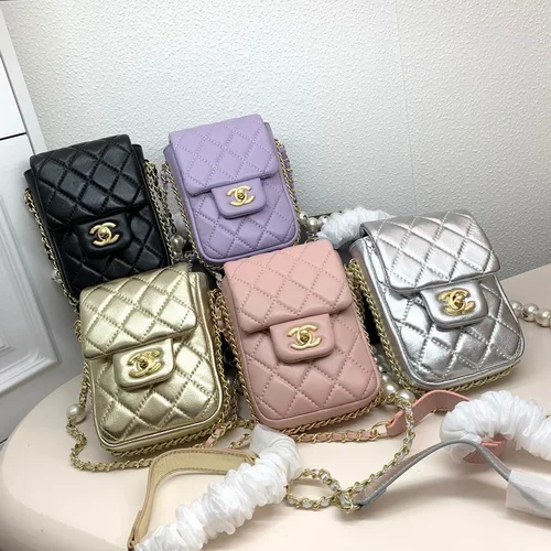 11 Chanel Cell Phone Bag Mini Crossbody Women Luxury Lambskin