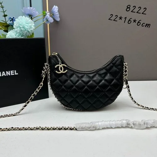 11 Chanel Crescent Moon Half Moon Bag Women Luxury Designer