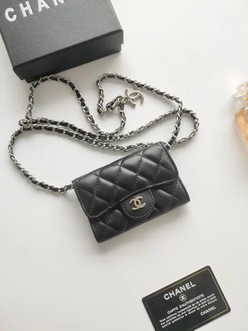 11 Chanel Women's Wallet On Chain Luxury Lambskin Designer