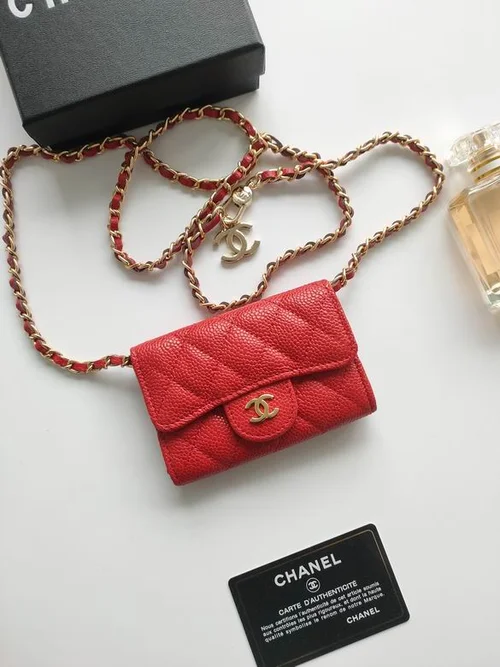 11 Chanel Women's Wallet On Chain Luxury Lambskin Designer