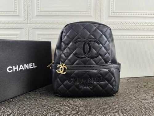 11 Chanel Backpack Large Lambskin Women Luxury Designer
