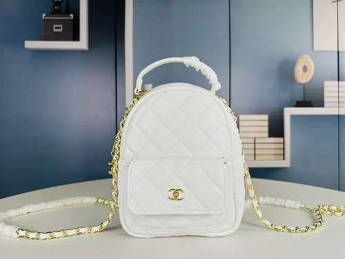 11 Chanel Backpack Large Lambskin Women Luxury Designer