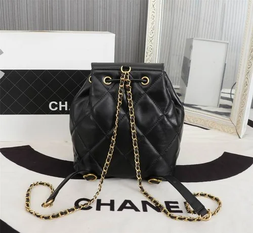 11 Chanel Backpack Large Lambskin Women Luxury Designer