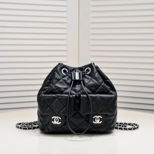 11 Chanel Backpack Large Lambskin Women Luxury Designer