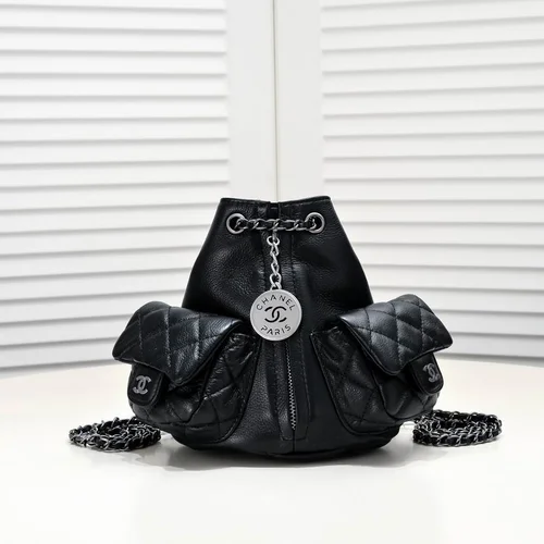 11 Chanel Backpack Large Lambskin Women Luxury Designer