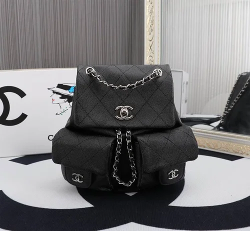 11 Chanel Backpack Large Lambskin Women Luxury Designer