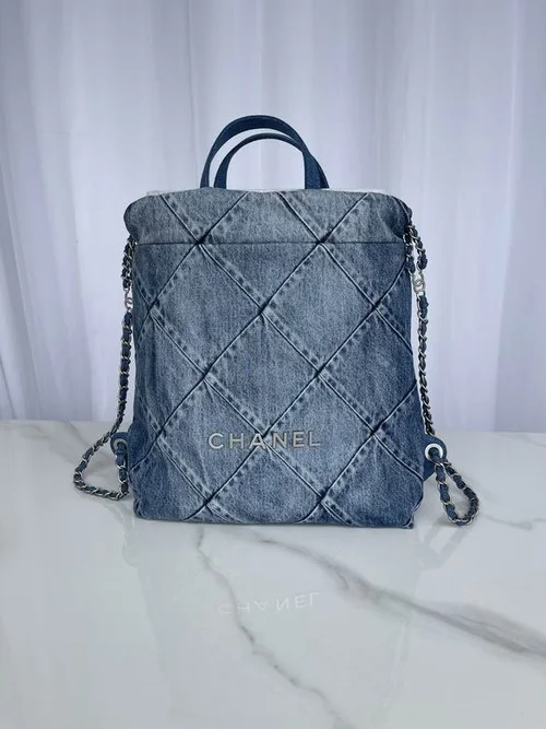 11 Chanel Backpack Large Lambskin Women Luxury Designer