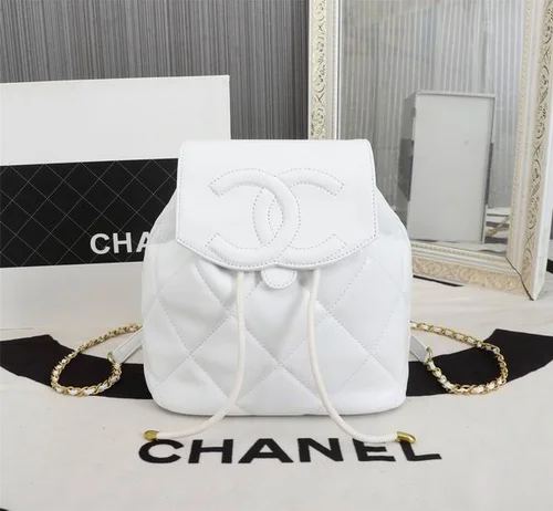 11 Chanel Backpack Large Lambskin Women Luxury Designer