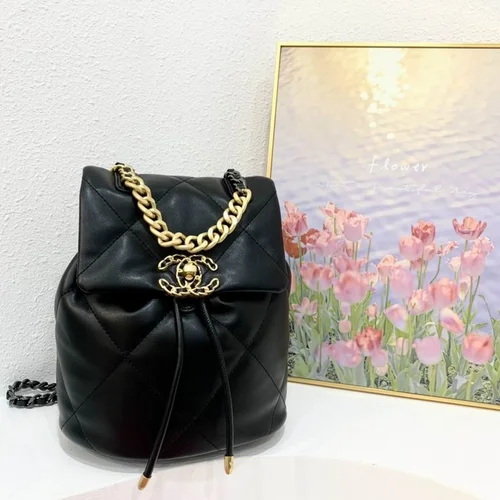 11 Chanel Backpack Large Lambskin Women Luxury Designer