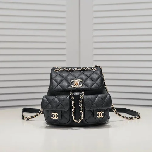 11 Chanel Backpack Large Lambskin Women Luxury Designer