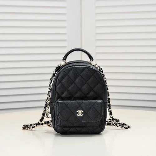 11 Chanel Backpack Large Lambskin Women Luxury Designer