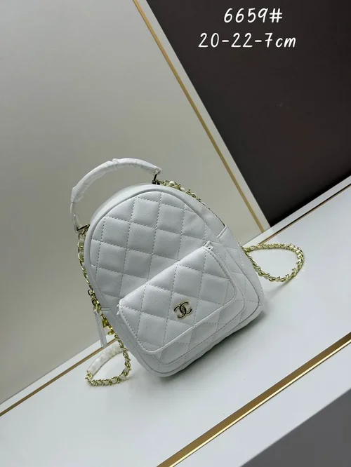 11 Chanel Backpack Large Lambskin Women Luxury Designer