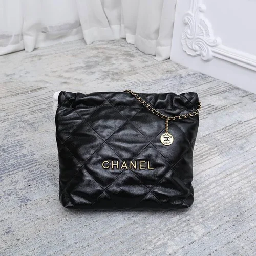 11 Chanel Drawstring Bucket Bag Small Women Luxury Lambskin