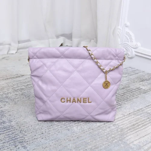 11 Chanel Drawstring Bucket Bag Small Women Luxury Lambskin