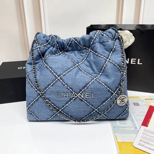 11 Chanel Drawstring Bucket Bag Small Women Luxury Lambskin